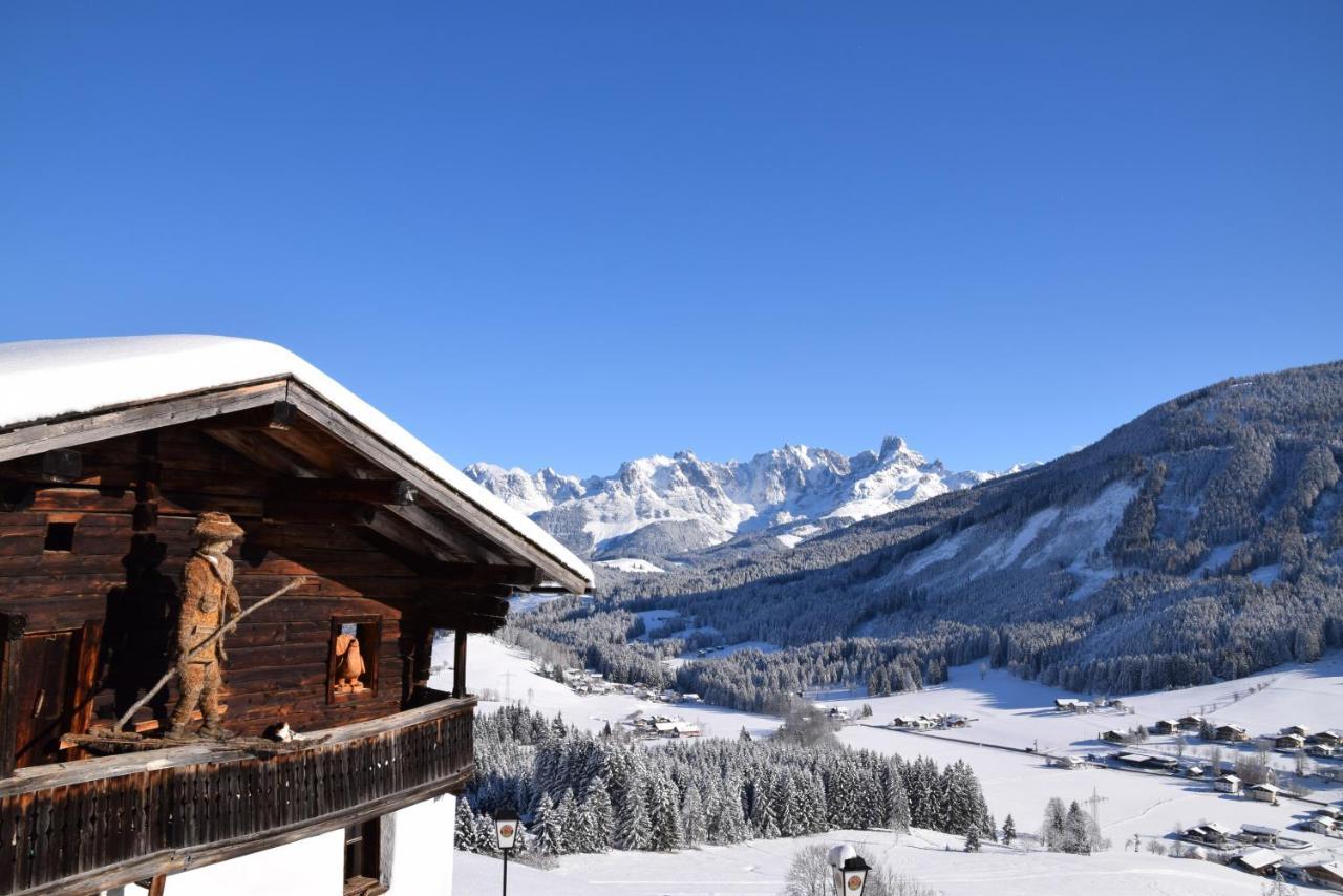 Buttermilchalm Bed & Breakfast Sankt Martin am Tennengebirge Bagian luar foto